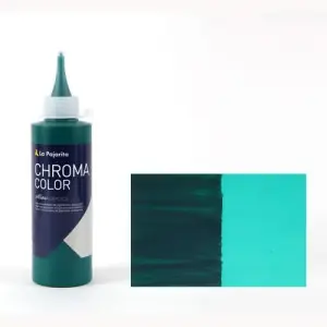 Acrílico La Pajarita 20 Verde Ftalo Chroma Color (200 ml.) Ocasión Especial