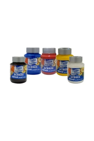 Comprar En Línea Pintura para tela Acrilex textil |envases de 120ML| Mejor precio!