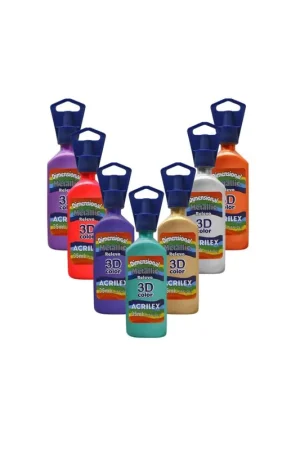 Novedad PINTURA DIMENSIONAL RELIVE 3D ACRILEX METALLIC | TODA LA GAMA AQUÍ