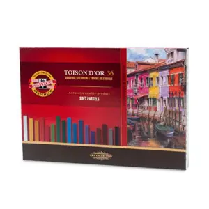 Promoción Estuche de Barras de Pastel Toison d'Or, Koh-i-Noor (36 colores)