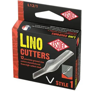 Plumilla de acero para lino Essdee, N. 1 (L-12/1) Máxima Calidad