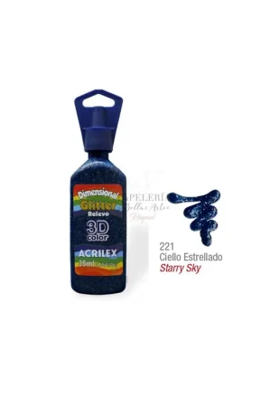 Última Versión PINTURA DIMENSIONAL RELIVE 3D ACRILEX GLITTER| TODA LA GAMA AQUÍ