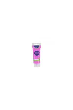PINTURA ACRILICA 75 ML ROSA CON GLITTER BISMARK 328671 Nuevo Modelo