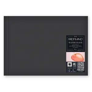 Acuarela Book Fabriano 200 gr, 21x29.7 cm, block 30 h., gr. fino Tendencia