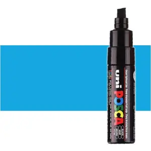 POSCA Rotulador Azul claro (8) PC8K Envío Inmediato