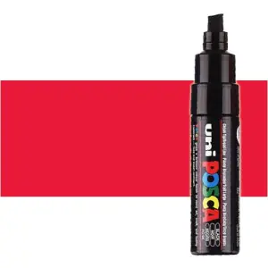 Máxima Calidad POSCA Rotulador Rojo (15) PC8K