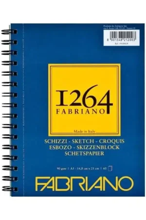 BLOC FABRIANO 1264 ESBOZO A5 90 GR 60 H Pago Seguro