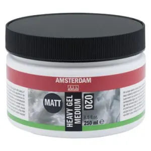 Lujoso Gel Medium Espeso Mate 020, Amsterdam 250 ml.