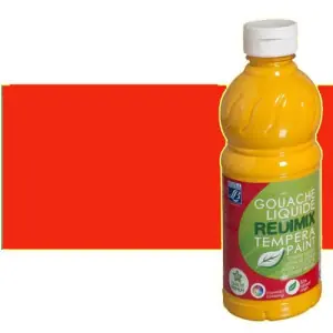 Imprescindible (Must-Have) Gouache liquido Bermellon, Lefranc, 1000 ml.