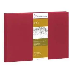 Libro de Bosquejo D&S tapa roja, 140gr, A5 P, 80 h Solo Hoy