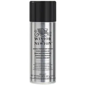 Barniz mate Winsor & Newton en spray para acrílico y óleo (400 ml) Disponible Ahora