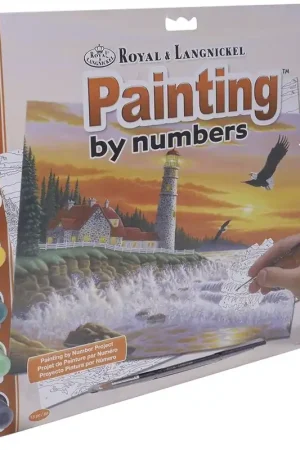 Mejor Precio PINTAR POR NÚMEROS R&L FARO 388x286 MM