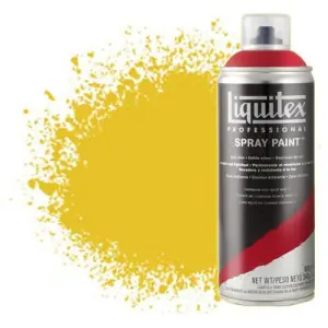 Oferta Pintura en Spray Amarillo cadmio oscuro 0163 Liquitex acrílico, 400 ml.