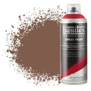 Pintura en Spray Tierra de Siena Tostada 5, 5127, Liquitex acrílico, 400 ml. Oferta