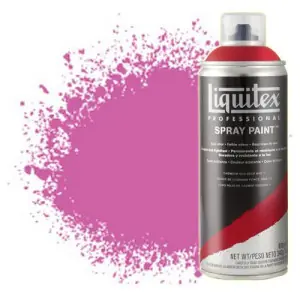 Auténtico Pintura en Spray Magenta medio 0500, Liquitex acrílico, 400 ml.