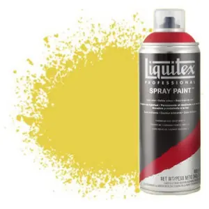 Novedad Pintura en Spray Amarillo cadmio medio 5, 5830, Liquitex acrílico, 400 ml.