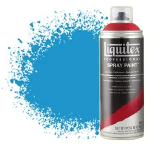 Pintura en Spray Azul cerúleo 6, 6470, Liquitex acrílico, 400 ml. Pedido Al Por Mayor