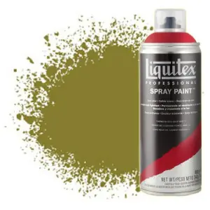 Exclusivo Pintura en Spray Amarillo cadmio oscuro 1, 1163 Liquitex acrílico, 400 ml.