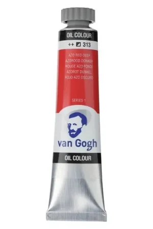 ÓLEO VAN GOGH Nº313 ROJO AZO OSCURO 60 ML S-1 Tendencia
