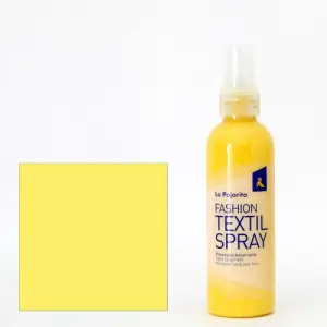 Imprescindible (Must-Have) Pintura textil Amarillo Limón 02 SPRAY (100 ml.), La Pajarita