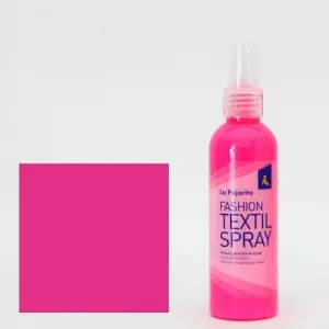 Pintura textil Rosa Fluo 15 SPRAY (100 ml.), La Pajarita Rebajas