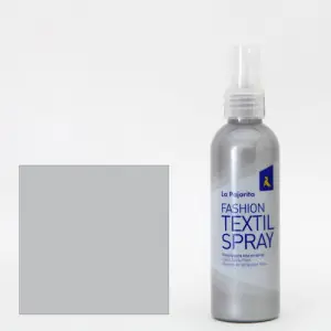 Stock Limitado Pintura textil Plata 12 SPRAY (100 ml.), La Pajarita