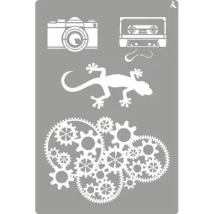 Stencil plantilla 10 Indie 20x30cm. La Pajarita Precio Económico