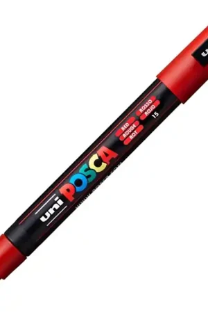 Alta Calidad ROTULADOR POSCA 1M ROJO