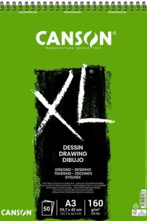 BLOC CANSON XL DIBUJO A3 160 GR 50 H Liquidación