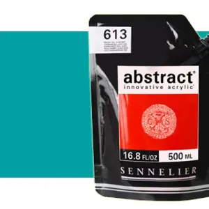 Acrilico Sennelier Abstract Turquesa 341, 500 ml. Envío Inmediato