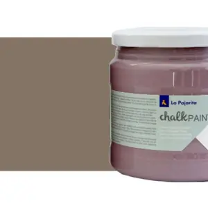 Pintura tiza Marrón Glacé La Pajarita (500ml.) A Buen Precio