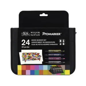 Oferta Flash Rotulador Promarker Winsor & Newton , set 24 uds. - VARIADO -