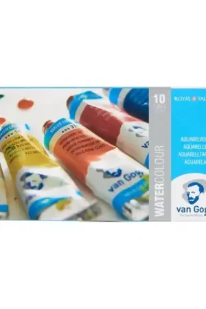 Tendencia ACUARELA VAN GOGH ESTUCHE CARTÓN 10 TUBOS 10 ML