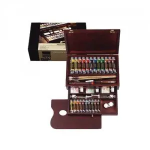 No Te Lo Pierdas Caja de madera Master óleo Rembrandt