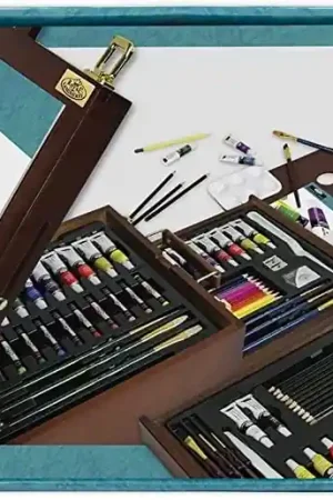 Entrega Rápida SET DE TÉCNICAS MIXTAS MIXED MEDIA EASEL ARTIST SET R&L