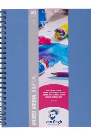 BLOC VAN GOGH MIX MEDIA JOURNAL A4 160 GR 50 H Profesional
