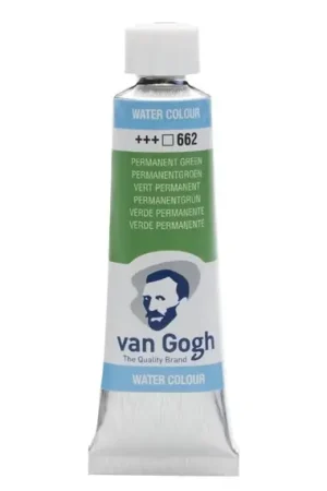 TUBO ACUARELA VAN GOGH Nº662 VERDE PERMANENTE No Te Lo Pierdas
