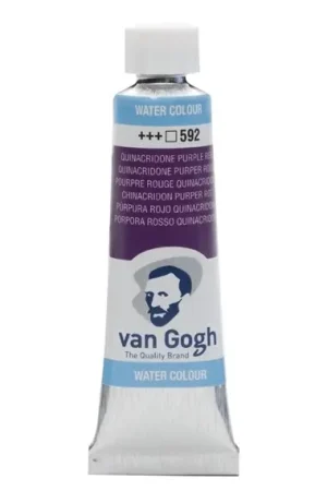 TUBO ACUARELA VAN GOGH Nº592 PÚRPURA ROJO QUINACRIDONA Oferta De Temporada