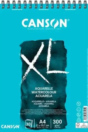 Certificado BLOC CANSON XL AQUARELLE A4 300 GR 30 H