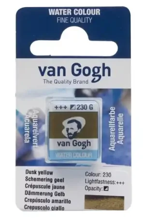 PASTILLA ACUARELA VAN GOGH Nº230 CREPÚSCULO AMARILLO Rebajas