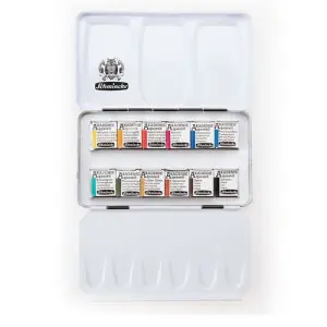 Ordena Ya Caja acuarelas Schmincke Akademie , 12 1/2 godets