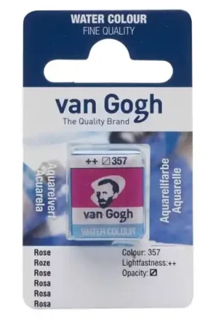 Entrega Rápida PASTILLA ACUARELA VAN GOGH Nº357 ROSA