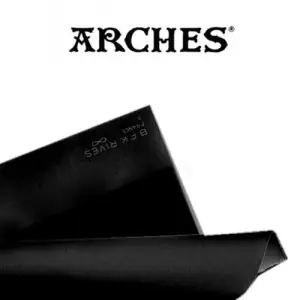 Hoja Velin Arches BFK Rives 280g 56x76 negro Envío Internacional