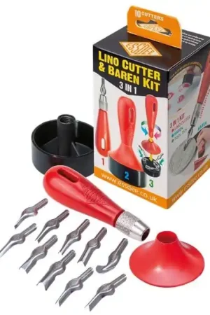 Novedad KIT 10 GUBIAS Y MANGO LINOGRABADO ESSDEE