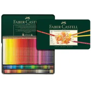 Estuche de Lápices color POLYCHROMO, Faber Castell (120 colores) Más Vendido
