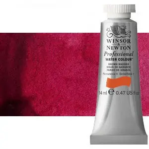 Acuarela Profesional Winsor & Newton color carmesí alizarina 004 (14 ml) S1 Mejor Precio