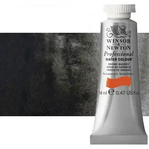 Acuarela Profesional Winsor & Newton color negro de marfil 331 (14 ml) S1 Súper Precio