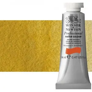 Acuarela Profesional Winsor & Newton color ocre amarillo claro 745 (14 ml) S1 Moderno