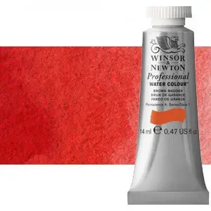 Acuarela Profesional Winsor & Newton color laca escarlata 603 (14 ml) S2 Precio De Fábrica