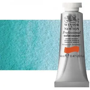 Acuarela Profesional Winsor & Newton color turquesa de cobalto claro 191 (14 ml) S4 Lujoso